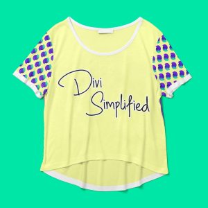 Purple Divi Engine Text Zipper Hoodie 2
